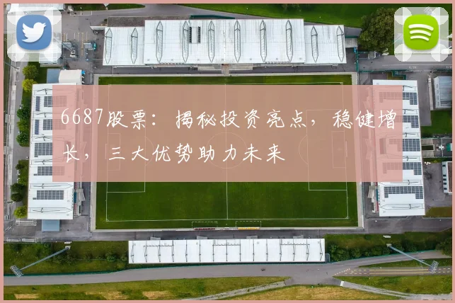 6687股票：揭秘投资亮点，稳健增长，三大优势助力未来
